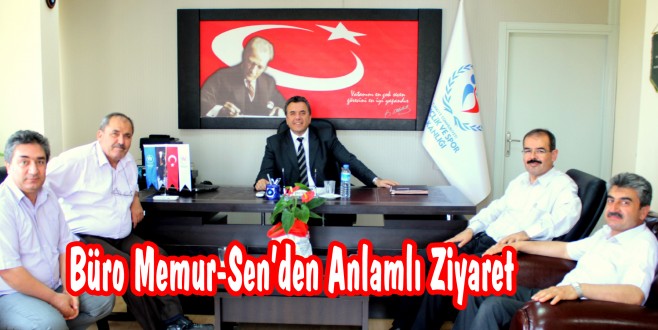 Büro Memur-Sen’den Anlamlı Ziyaret