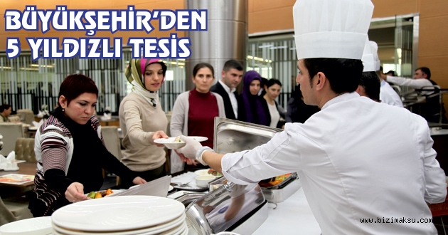 Büyükşehir’den 5 yıldızlı sosyal tesis