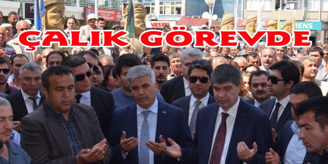 ÇALIK GÖREVİ DEVİR ALDI