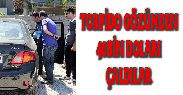 Camı Kırıp Torpido Gözünden 40 Bin Doları Çaldılar