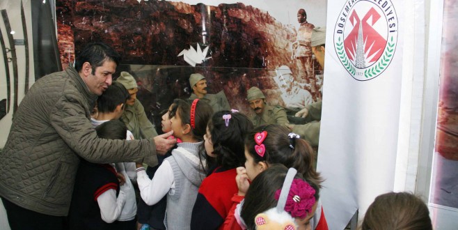 Çanakkale ruhu Döşemealtı’nda yaşatıldı