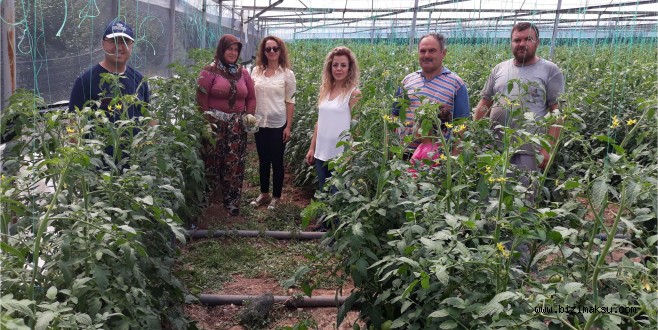 CANAN OTRUŞ PROJE SERALARINI ZİYARET ETTİ