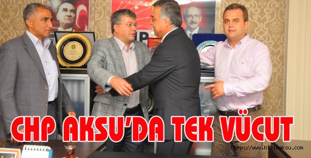 CHP Aksu’da tek vücut