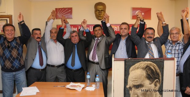 CHP ANTALYA İL BAŞKANI DEVRİM KÖK ALANYA'DA ROZET TAKTI