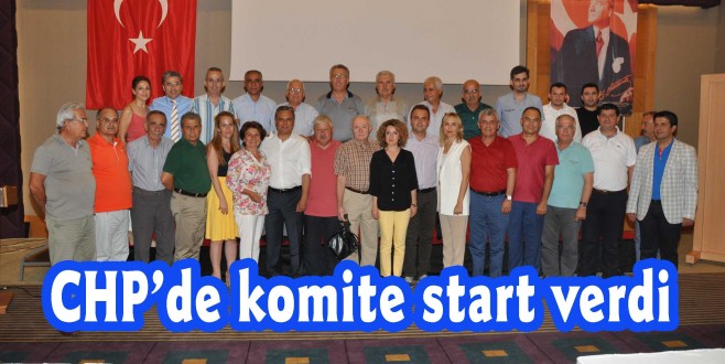 CHP’de komite start verdi