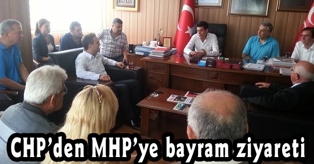 CHP’den MHP’ye bayram ziyareti