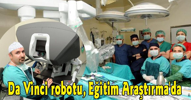 Da Vinci robotu, Eğitim Araştırma'da