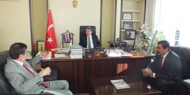 DİNÇTEN KAYMAKAM ZİYARETİ