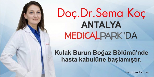 DOÇ..DR.SEMA KOÇ MEDİCAL PARK HASTANESİNDE