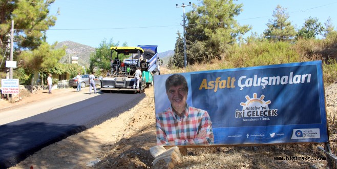 Doğanca’da Son Etap da Asfaltlanıyor