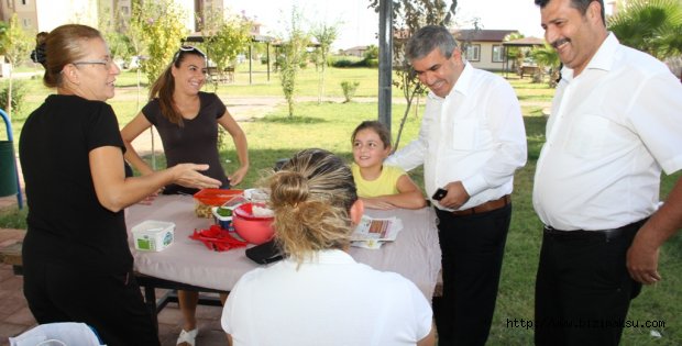 Döşemealtı TOKİ sakinlerine ziyaret