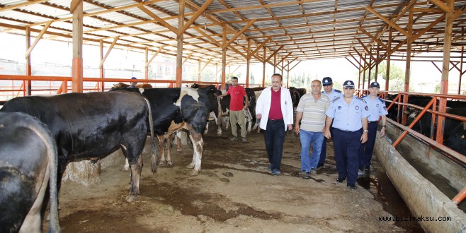 Döşemealtı Zabıtası Bayram Süresince Tam Kadro Görev Başında