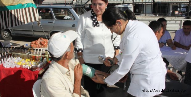 DÖŞEMEALTI’NDA VATANDAŞ “TANSİYON” HAKKINDA BİLGİLENDİRİLDİ