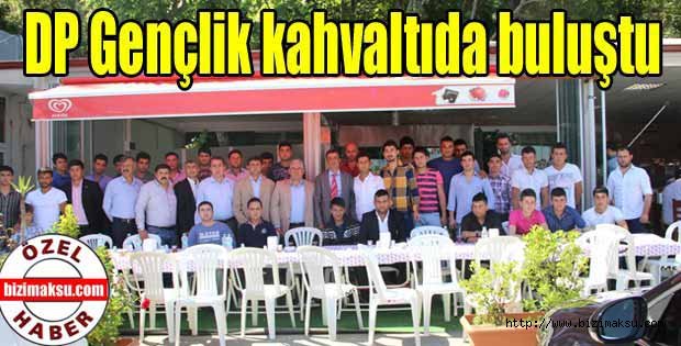 DP Gençlik kahvaltıda buluştu