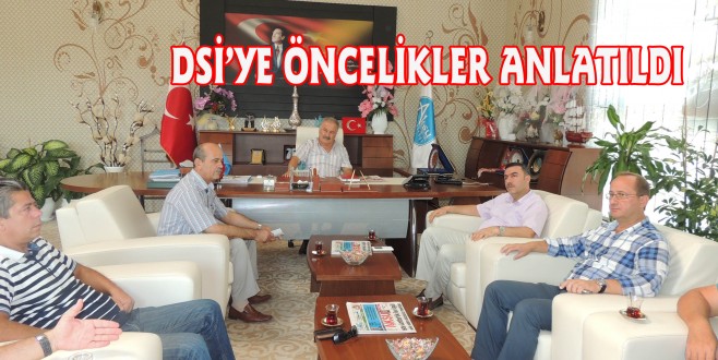 DSİ YETKİLİLERİ İLE İSTİŞARE