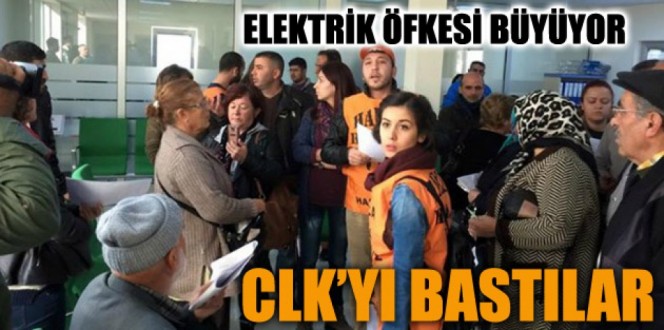 Elektrik öfkesi büyüyor: CLK’yı bastılar