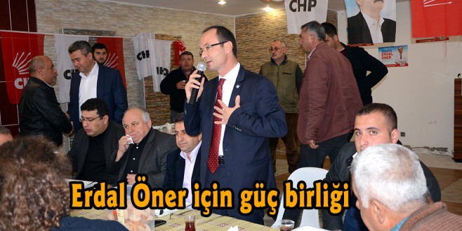 Erdal Öner için güç birliği