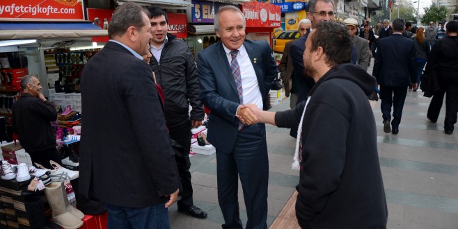 Evcilmen : “Esnafsız kent kimliği olmaz”