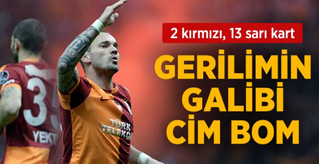 Galatasaray Fenerbahçe'yi 1-0 Yendi