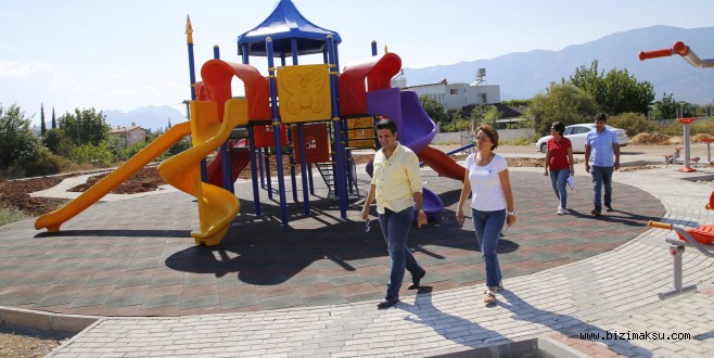 Genç Başkan Park Ve Sosyal Alanlardaki Çalışmaları İnceledi