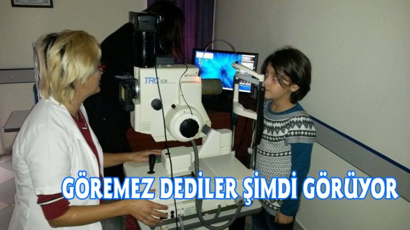 GÖREMEZ TEŞHİSİ KOYDULAR ŞİMDİ GÖRÜYOR