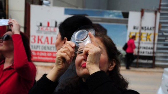 Güneş Tutulması Antalya'dan da İzlendi