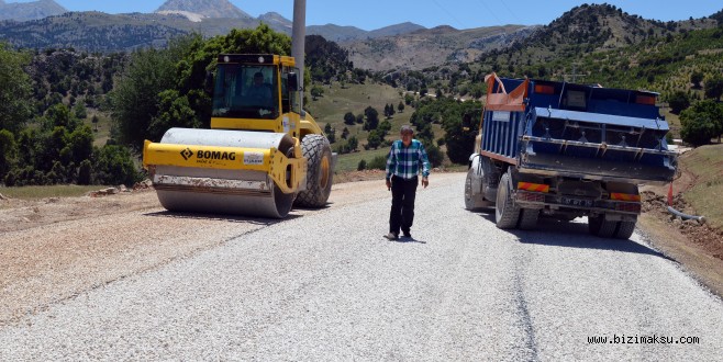 Güzle Asfalta Kavuşuyor