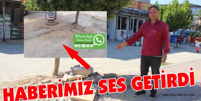 HABERİMİZ SES GETİRDİ