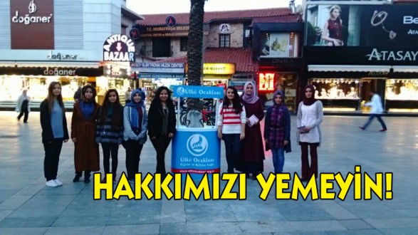 Hakkımızı Yemeyin!