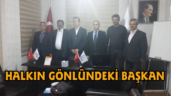 HALKIN GÖNLÜNDEKİ BAŞKAN