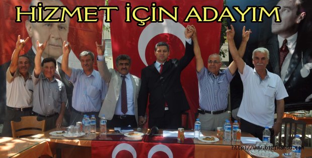 Hizmet için adayım