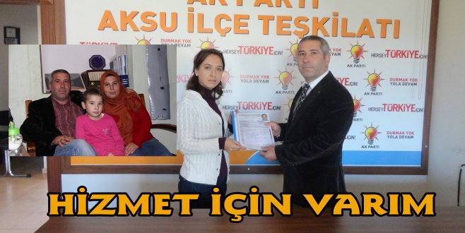HİZMET İÇİN VARIM