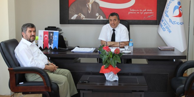 İl Müftüsünden Tüzken’e Ziyaret