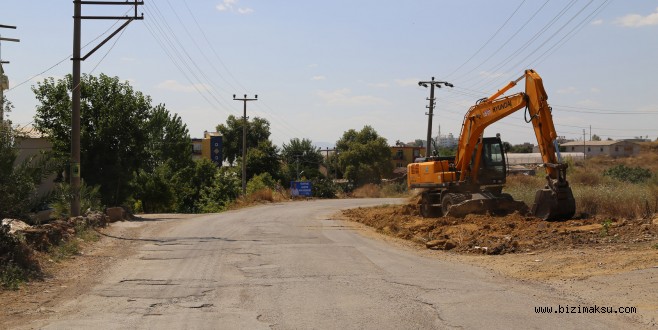 İMARLI YOLLARDA ÇALIŞMALAR SÜRÜYOR