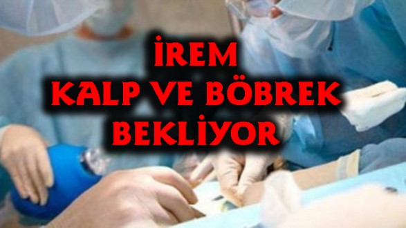 İrem, Hayatta Kalmak İçin Kalp ve Böbrek Nakli Bekliyor