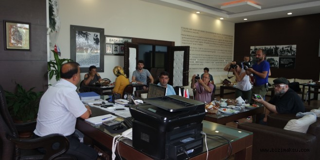 İSMAİL ÖZ’ÜN BASIN TOPLANTISI