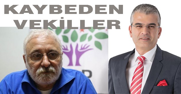 İŞTE ANTALYA'DA KAYBEDEN VEKİLLER