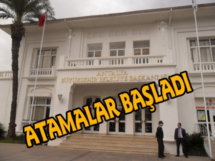 İşte ilk atanan isimler