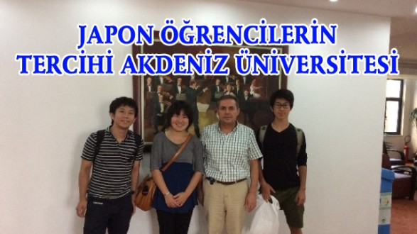 Japon Öğrencilerin Tercihi Akdeniz Üniversitesi Oldu