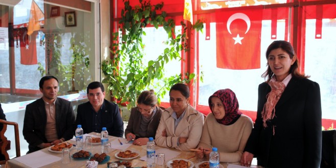 KADIN MECLİS ÜYESİ ADAY ADAYINDAN TOPLANTI