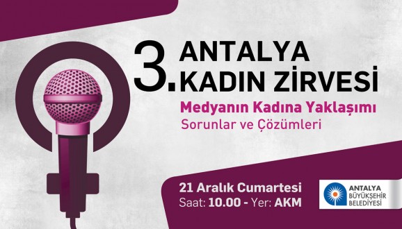 KADINLARIN SESİ ANTALYA’DAN YÜKSELİYOR