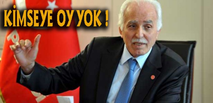 Kamalak: Hiçbir Adaya Oy Vermeyeceğiz