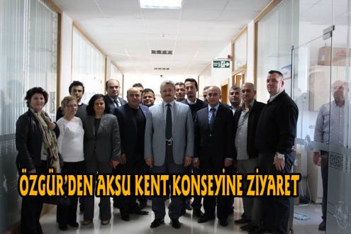 KAYMAKAM ÖZGÜR KENT KONSEYİNİ ZİYARET ETTİ