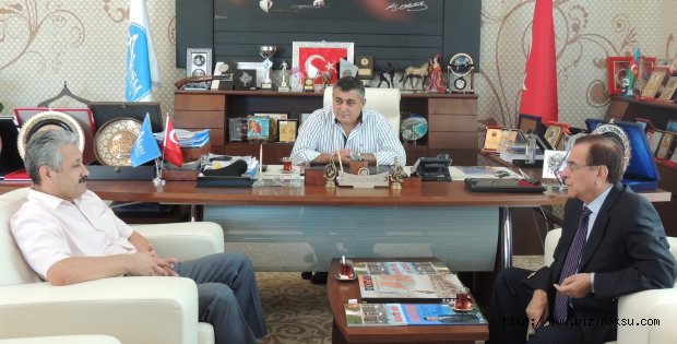 KAYMAKAM ÖZGÜR’DEN YILDIRIM’A İADEYİ ZİYARET
