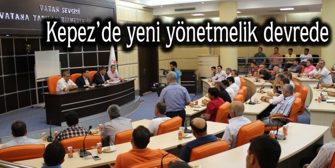 Kepez’de yeni yönetmelik devrede