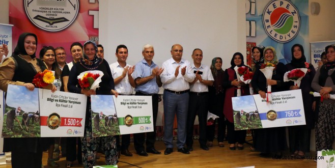 Kepezli Kadın Çftçiler Kıyasıya Yarıştı