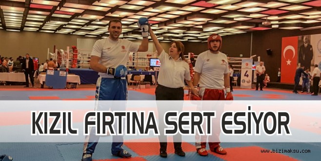 KIZIL FIRTINA SERT ESİYOR