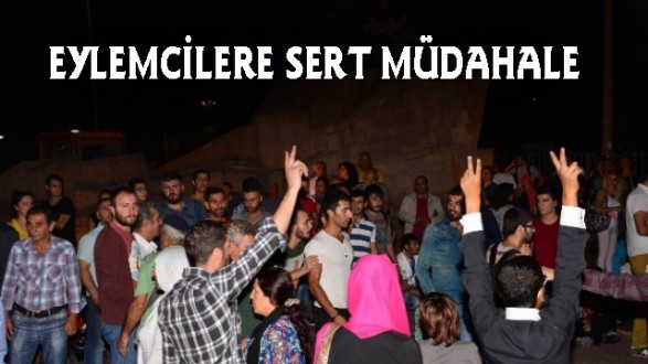 Kobani Eylemine Sert Müdahale