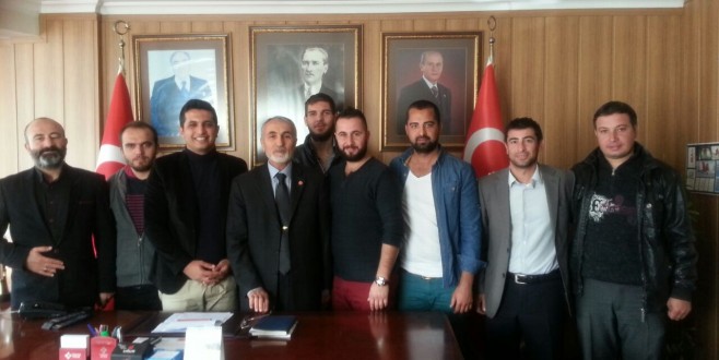 "KONGED MHP'Yİ ZİYARET ETTİ"