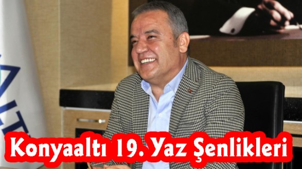 Konyaaltı 19. Yaz Şenlikleri 2-3 Ağustos'ta